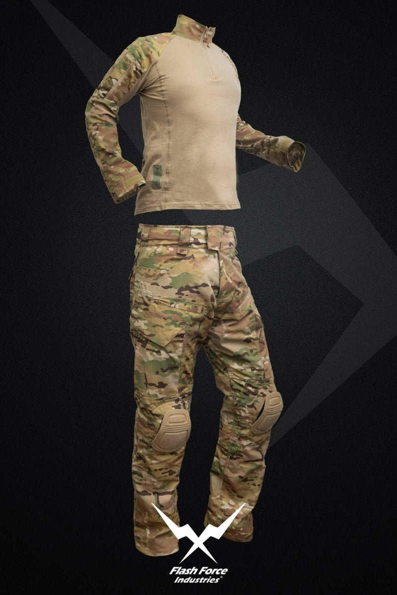 FFI MC Style Camo Gen4 Combat Set ( MC G4 ) ( MultiCam Velcro )-XXL