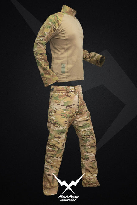 FFI MC Style Camo Gen4 Combat Set ( MC G4 ) ( MultiCam Velcro )-XXL