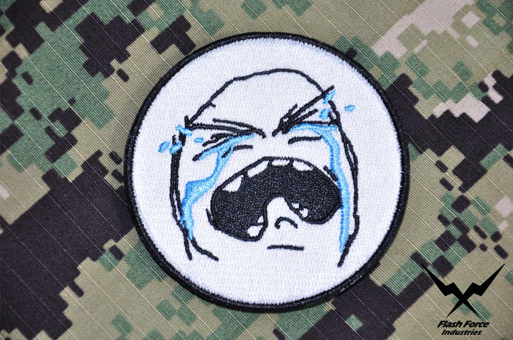 FFI Meme Patch ( Cry ) ( D ) ( Free Shipping )