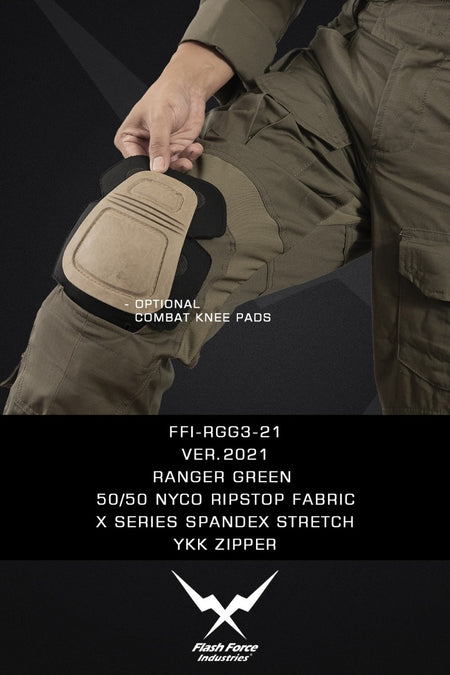 FFI Ranger Green Gen3 Combat Set ( NYCO RIPSTOP ) ( RG G3 Gen 3 ) ( Ver. 2021 )-XXL