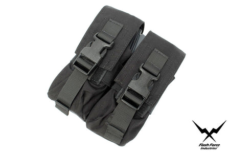 FFI Double 556 / M4 Mag Pouch ( Black )