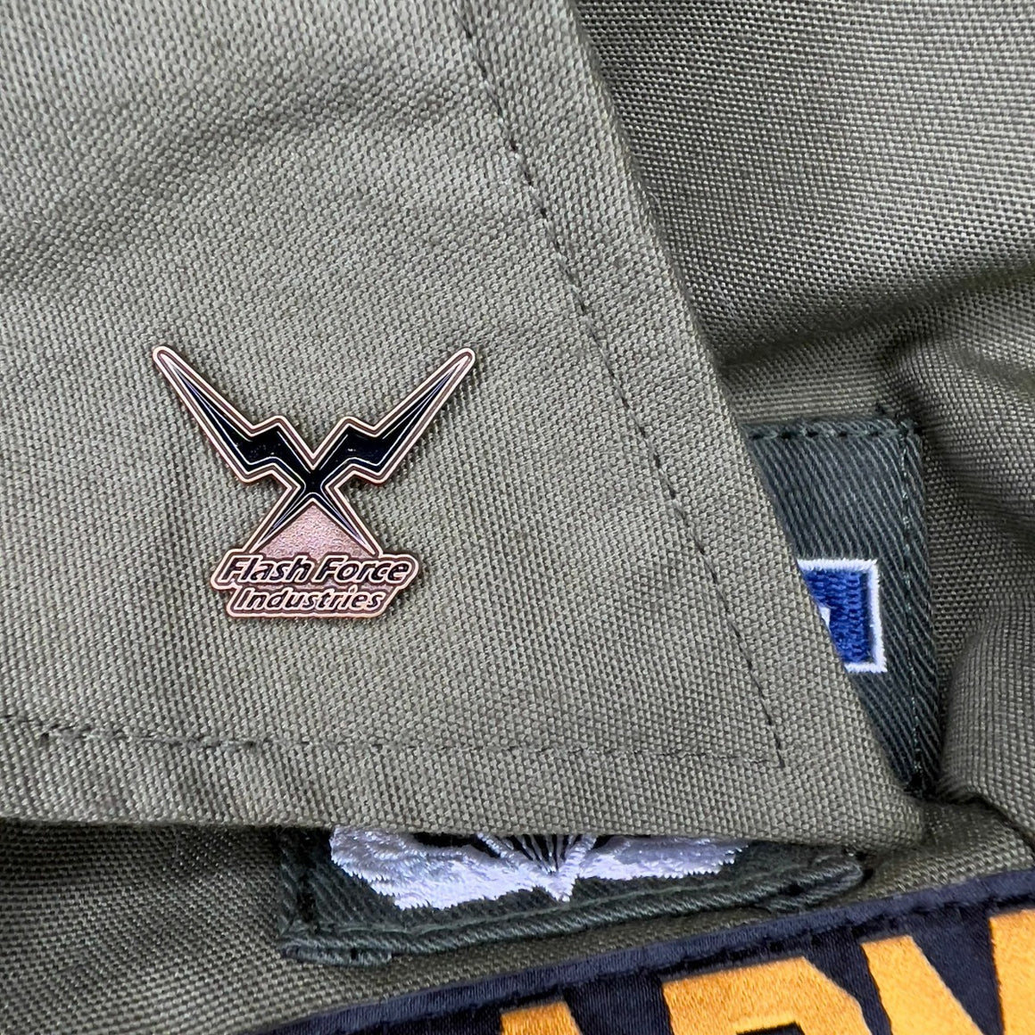 FFI - Flash Force Industries Anniversary Magnet Badge ( Free Shipping )-Magnet Badge