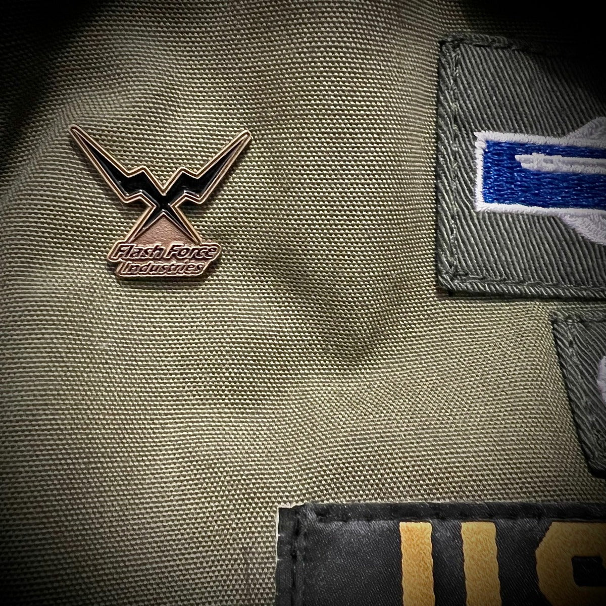 FFI - Flash Force Industries Anniversary Magnet Badge ( Free Shipping )-Magnet Badge