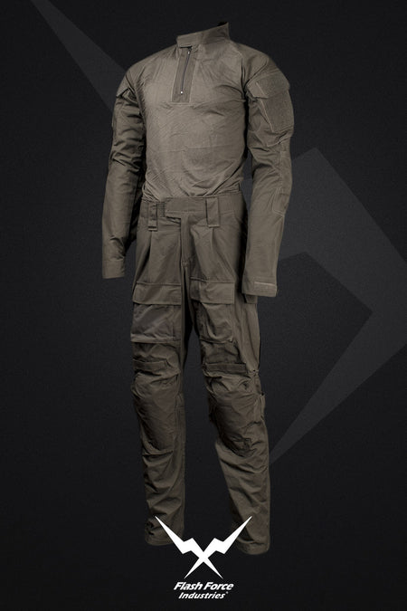 FFI Mas Grey DF Combat Set EX. 2018 ( w/ Pads Set ) ( 65P/35C Lite )-XXL