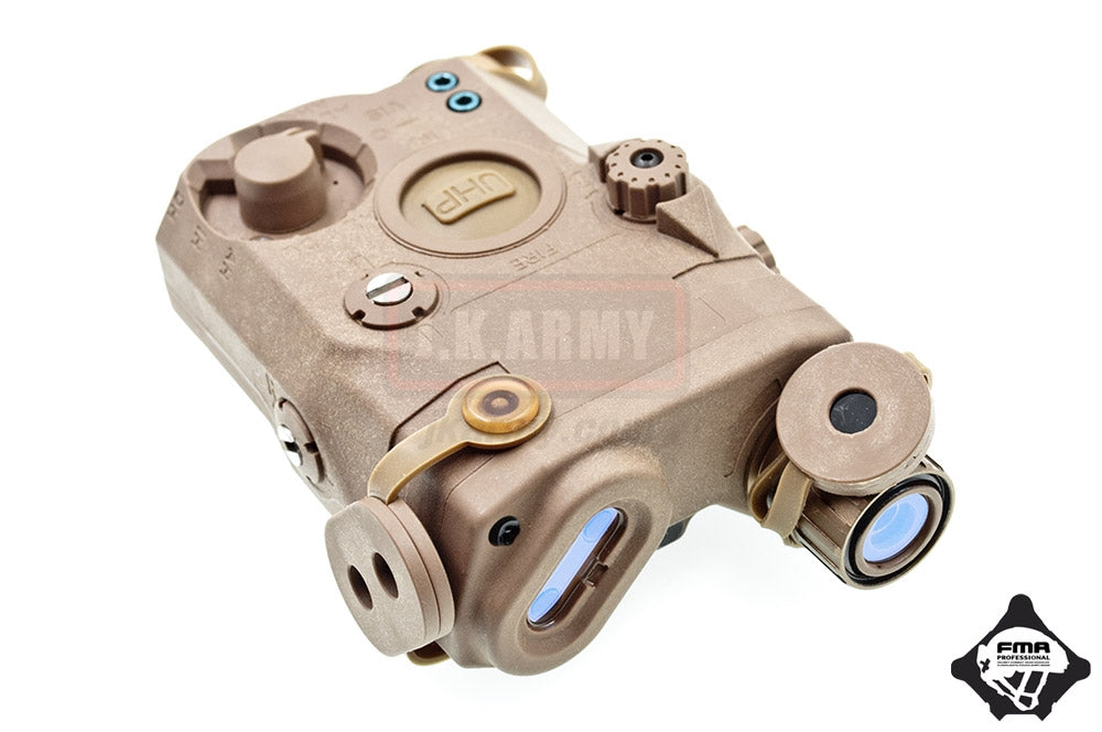 FMA LAB PEQ15 LA5-C Red Laser w/ IR Lenses Airsoft Toy ( DE ) ( PEQ LA5C UHP Style ) ( New Ver. GEN2 )