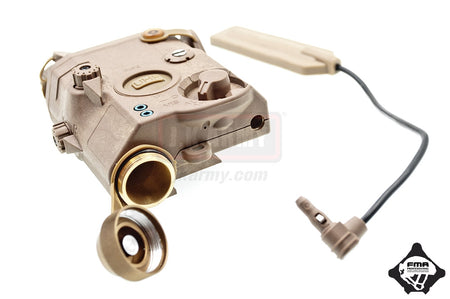 FMA LAB PEQ15 LA5-C Red Laser w/ IR Lenses Airsoft Toy ( DE ) ( PEQ LA5C UHP Style ) ( New Ver. GEN2 )