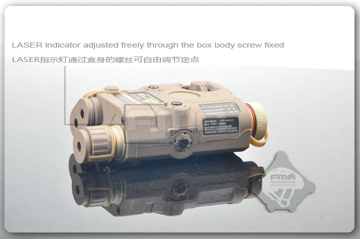 FMA PEQ-15 Upgrade Version LED White Light + Red Laser With IR Lenses ( DE ) ( PEQ15 )