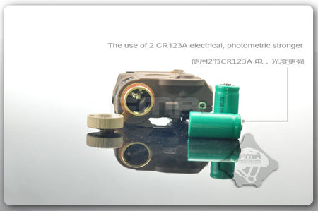 FMA PEQ-15 Upgrade Version LED White Light + Green Laser With IR Lenses ( BK ) ( PEQ15 )