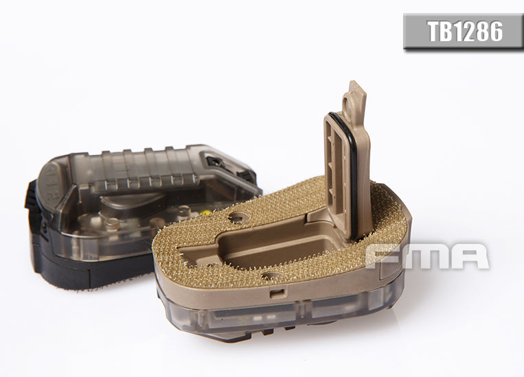 FMA Helmet STAR 6 Gen3 Green Light ( GEN III ) ( Helmet Light )-Black