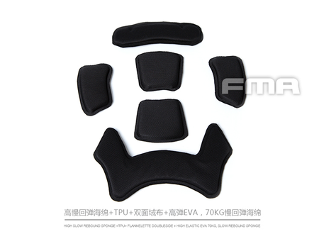 FMA MT Style Helmet Protected Pads ( Tan )