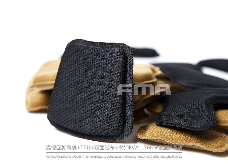 FMA MT Style Helmet Protected Pads ( Tan )
