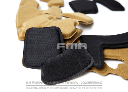 FMA MT Style Helmet Protected Pads ( Tan )