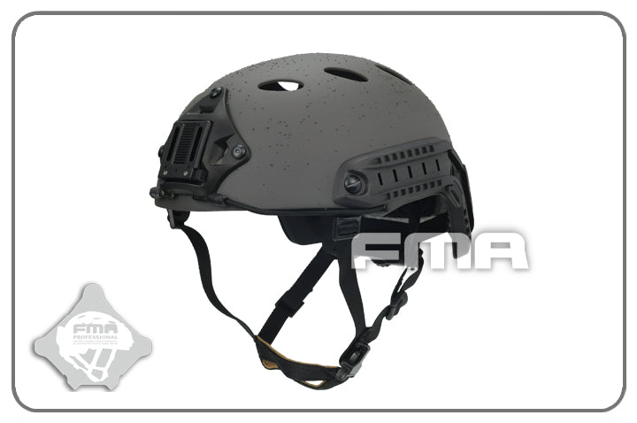 FMA FAST Carbon Fiber Airsoft Helmet-PJ  ( L/XL ) ( Mass Grey )