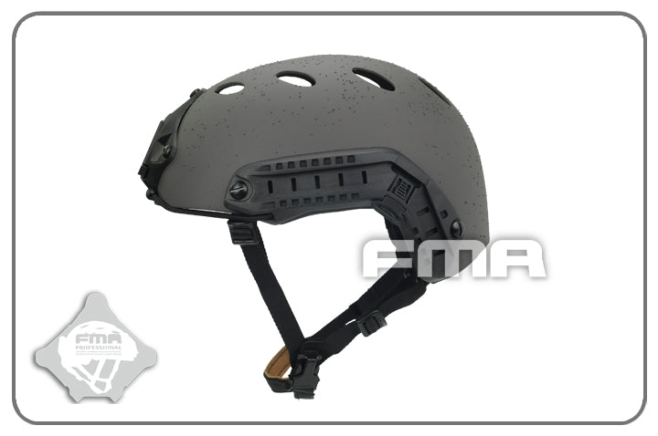 FMA FAST Carbon Fiber Airsoft Helmet-PJ  ( L/XL ) ( Mass Grey )