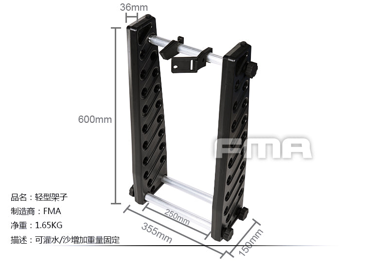 FMA Portable G Accessories Rack 10 Inch Type A ( Free Shipping )