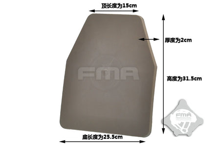 FMA SAPI Dummy Ballistic Plate ( DE ) ( Free Shipping )