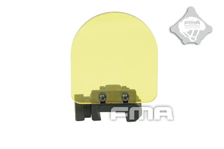 FMA Lens Protector Tactical Scope Red Dot (Folding Cover W/2 Spare Lens) ( BK )