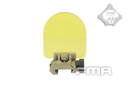 FMA Lens Protector Tactical Scope Red Dot (Folding Cover W/2 Spare Lens) ( DE )