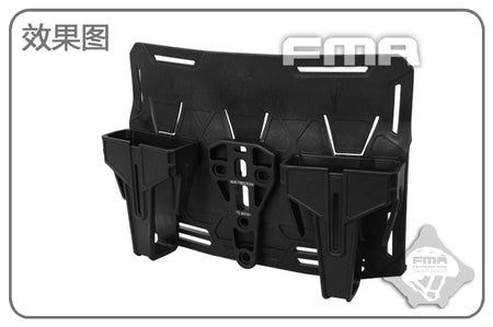 FMA Gear Retention Orbit Base Plate with 3 SMR ( BK )