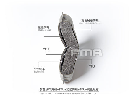 FMA CP Style Helmet Pad