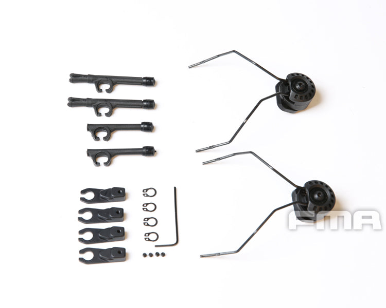 FMA FARA OTH Headset ( BK ) ( Headset and Helmet Rail Adapter )