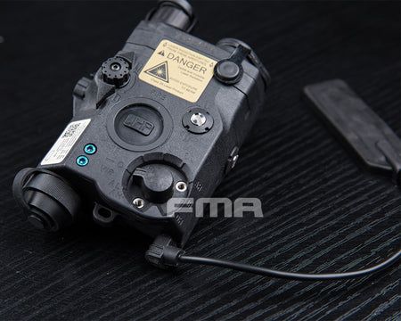 FMA LAB PEQ15 LA5-C Red Laser w/ IR Lenses Airsoft Toy ( BK ) ( PEQ LA5C UHP Style ) ( New Ver. Gen2 )