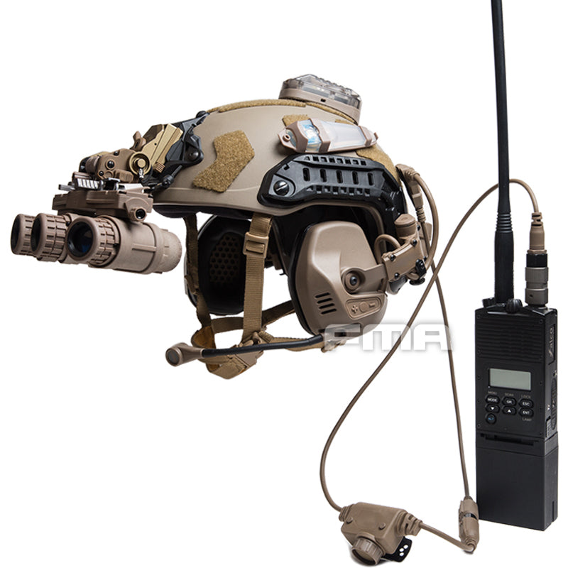 FMA FCS RAC Style Headset / with 5 Pins PTT ( DE )