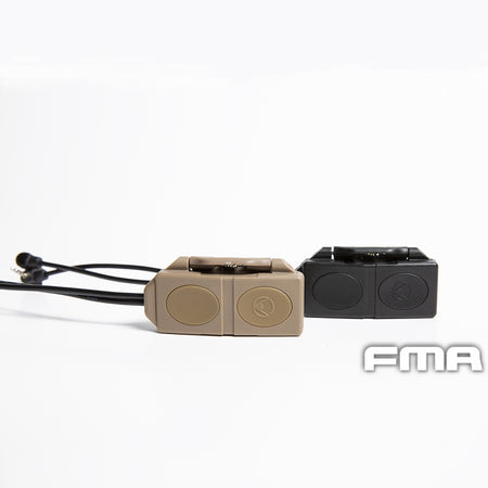 FMA Double Pressure Switch For FMA PEQ LA5-A And Normal PEQ ( Black / DE )-Dark Earth ( DE )