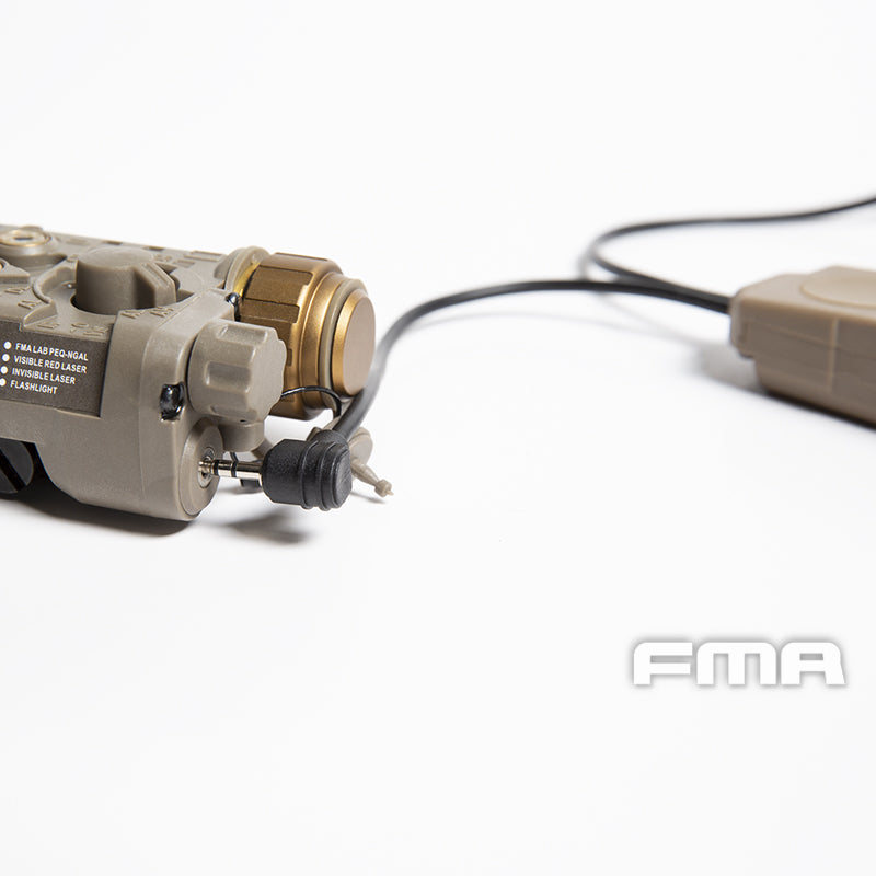 FMA Double Pressure Switch For FMA PEQ LA5-A And Normal PEQ ( Black / DE )-Dark Earth ( DE )