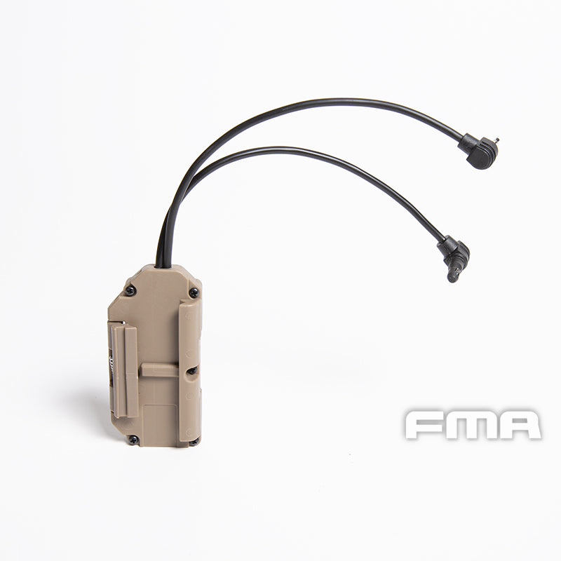 FMA Double Pressure Switch For FMA PEQ LA5-A And Normal PEQ ( Black / DE )-Dark Earth ( DE )