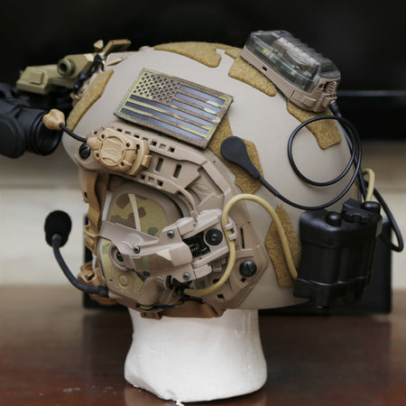 FMA PIM HEL-STAR 6 Style Airsoft Helment Light ( Black / DE )-Dark Earth ( DE )