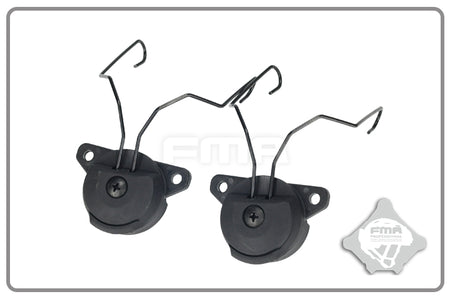 FMA EX Headset and Helmet Rail Adapter Set GEN2 BK