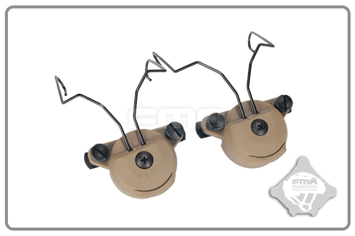 FMA EX Headset and Helmet Rail Adapter Set GEN2 DE