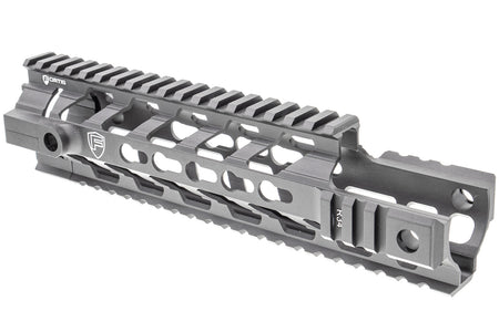 PTS Fortis REVTM Free Float Rail System 9 CAR Cutout ( Black ) ( KEYMOD )