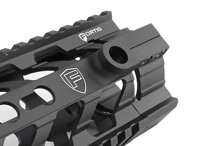 PTS Fortis REVTM Free Float Rail System 9 CAR Cutout ( Black ) ( KEYMOD )