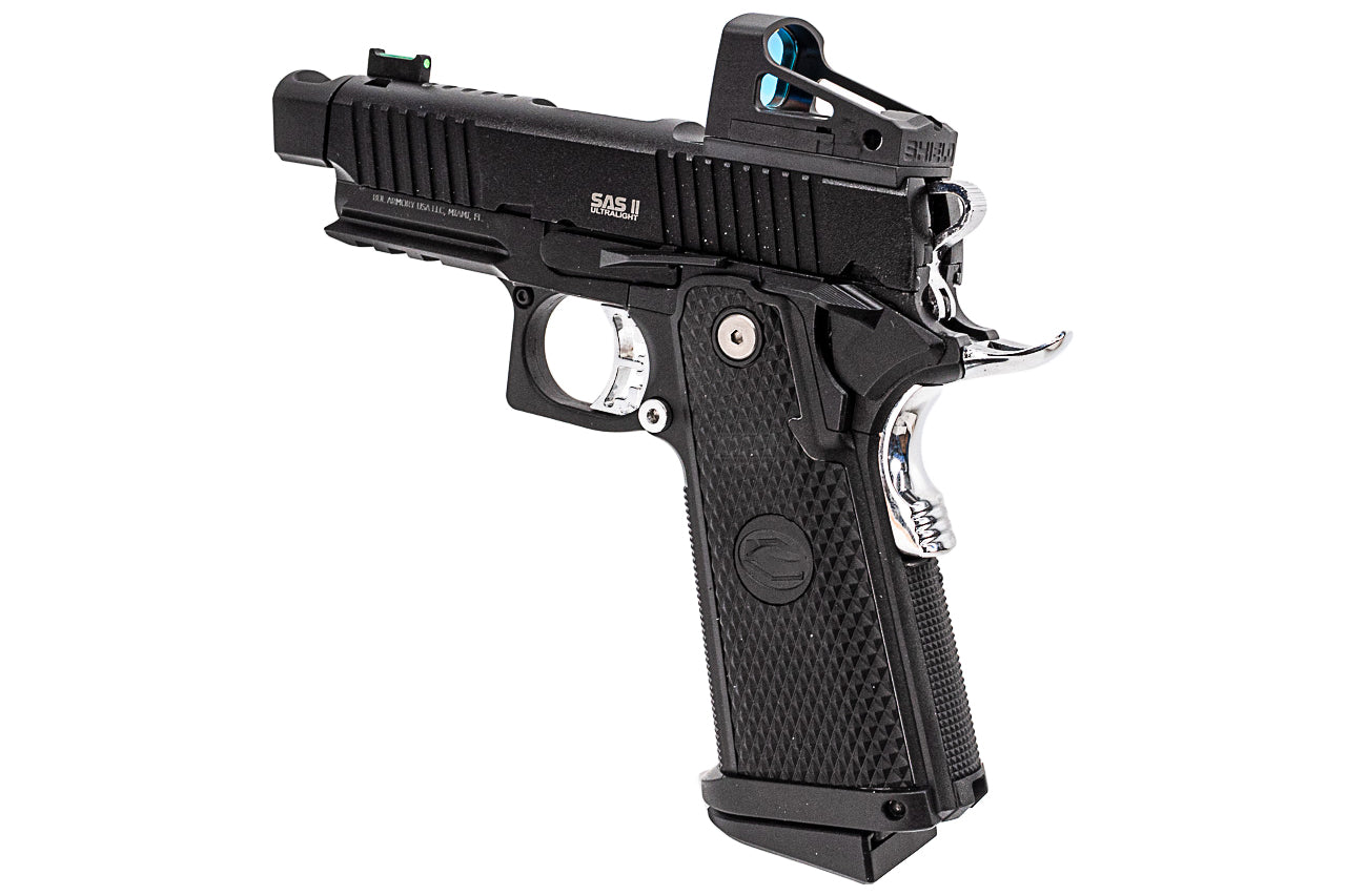 Toxicant SAS-II FS Style Optic Version Hi-Capa GBB Pistol Airsoft ( Black )