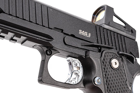 Toxicant SAS-II FS Style Optic Version Hi-Capa GBB Pistol Airsoft ( Black )
