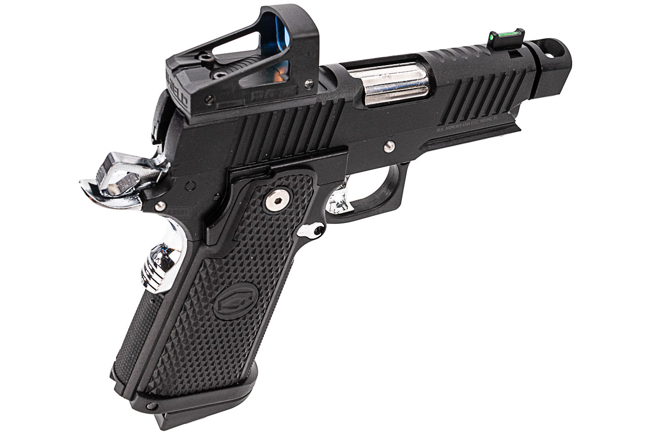 Toxicant SAS-II FS Style Optic Version Hi-Capa GBB Pistol Airsoft ( Black )