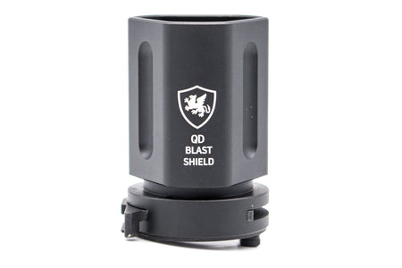 PTS Griffin Armament QD Blast Shield (Black)