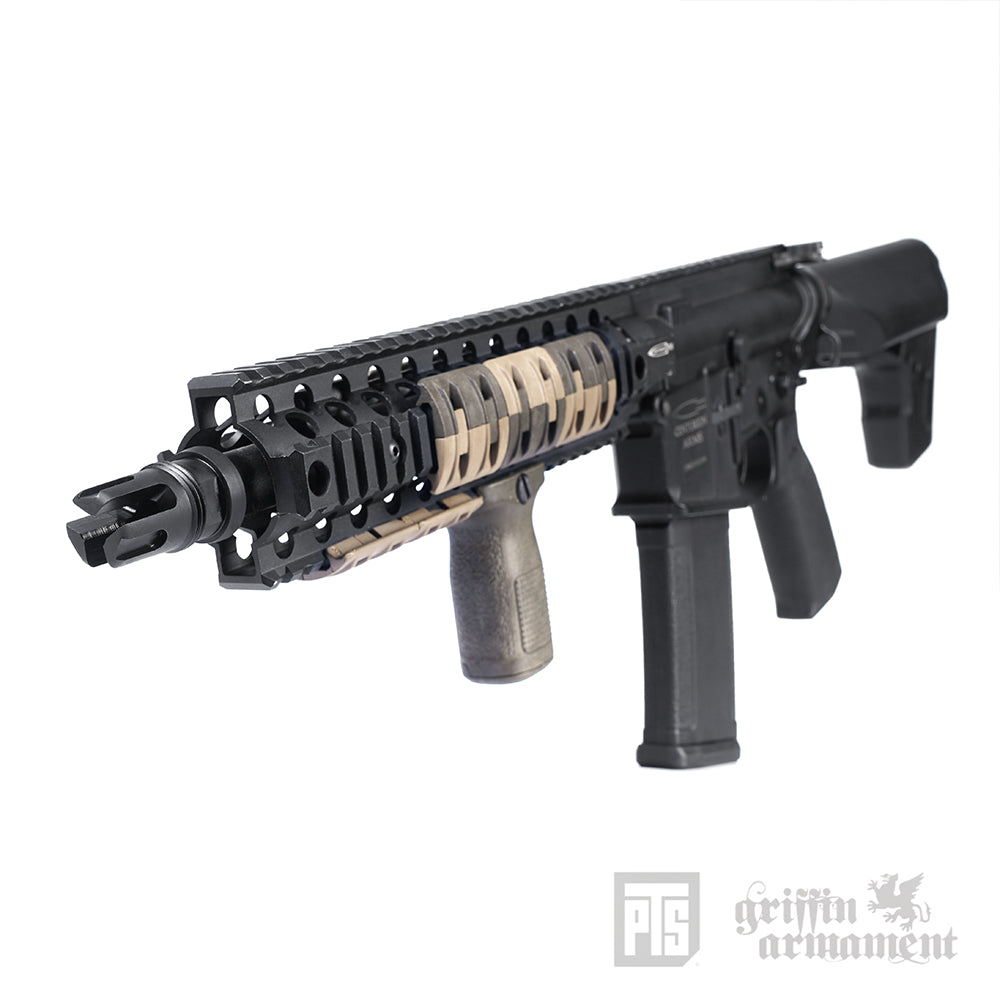 PTS Griffin Armament Taper Mount Stealth Minimalist Flash Suppressor 14mm CCW