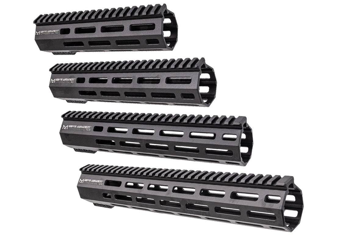 PTS Griffin Armament Aluminum SR M-LOK Handguard ( Black ) -7.5" Rail