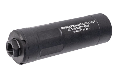 PTS Griffin Armament Resistance 22 ( R22 ) Direct Thread Modular Barrel Extension / Dummy Suppressor ( Dummy / Tracer Version ) -Tracer Ver.