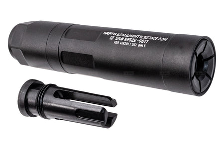 PTS Griffin Armament Resistance 22 ( R22 ) Taper Mount Modular Barrel Extension / Dummy Suppressor ( Dummy / Tracer Version ) -Tracer Ver.