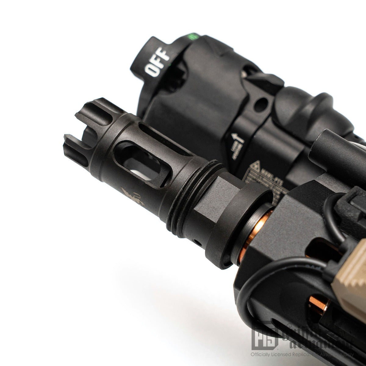 PTS Griffin Armament 14mm CCW Taper Mount FlashComp
