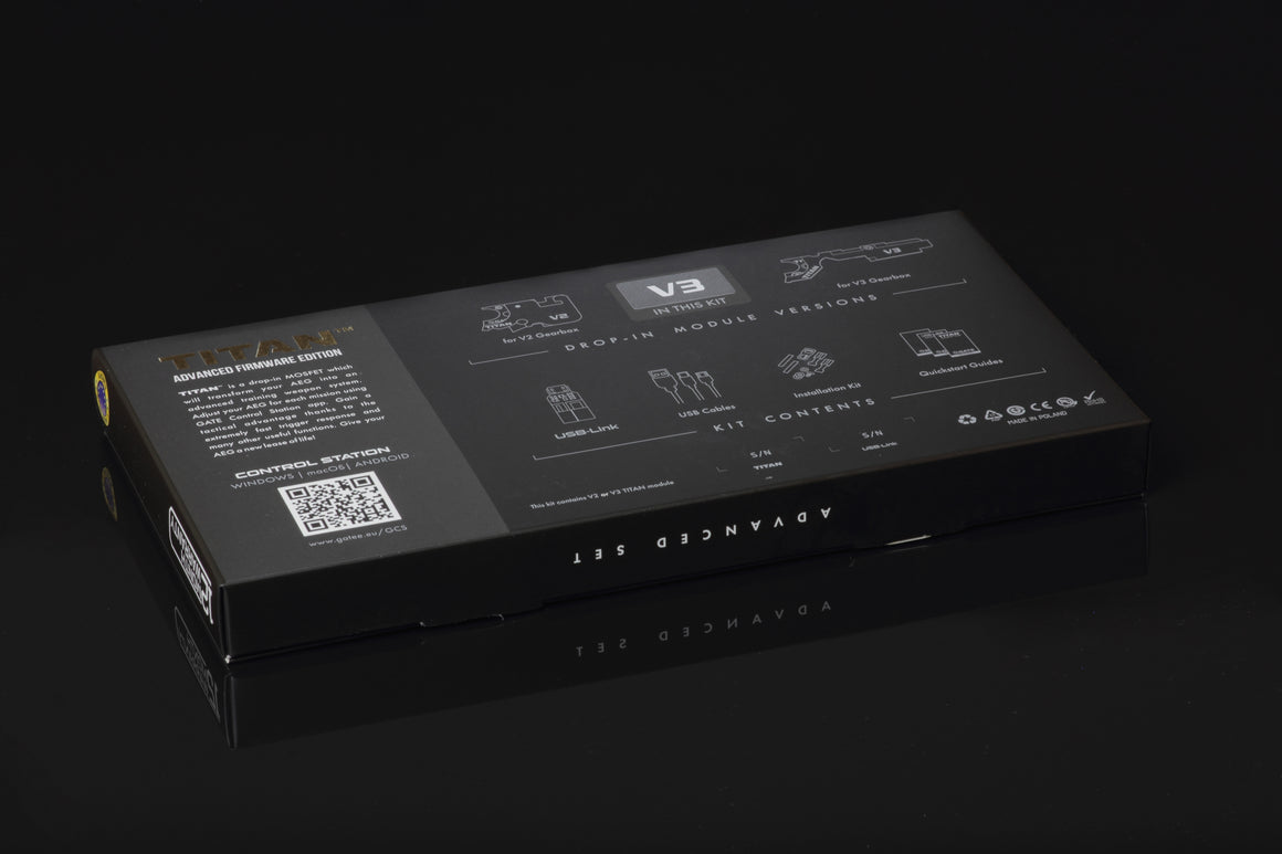 GATE TITAN V3 Advanced Set for AEG Series
