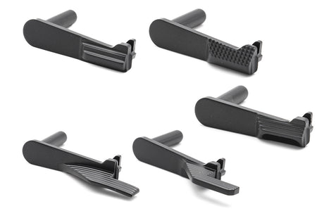 5KU Stainless Steel Slide Stop For Tokyo Marui TM Hi-Capa GBB Pistol Series ( Black )-Type 504