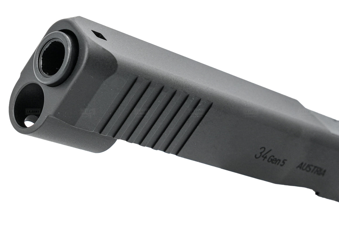 Guarder CNC Aluminum G34 Style Slide Set For Marui TM G Model 17 Gen5 GBBP Series