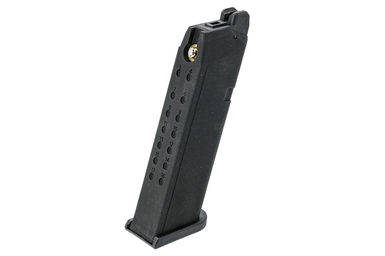 Guarder Aluminum Lightweight 25 Rounds Gas Magazine For Marui TM G17 Gen5 MOS GBBP