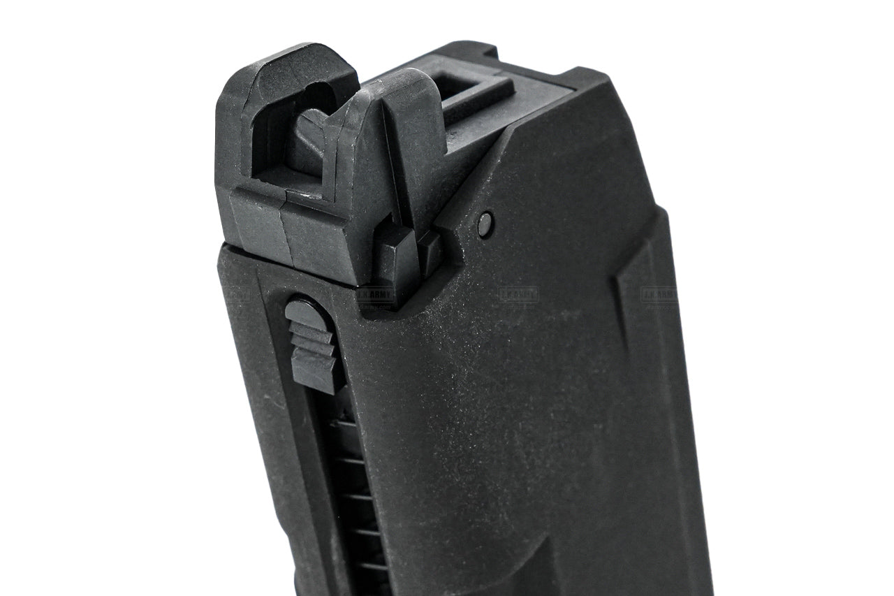 Guarder Aluminum Lightweight 25 Rounds Gas Magazine For Marui TM G17 Gen5 MOS GBBP