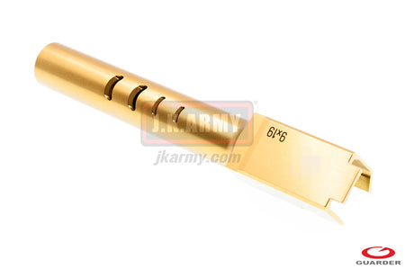 Guarder Aluminum CNC Titanium Golden Outer Barrel for TM Model 18C ( S Style ) ( Gold )